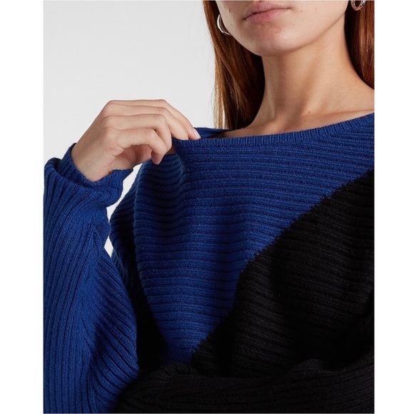 Express Color Block Sweater - Picture 8 of 10